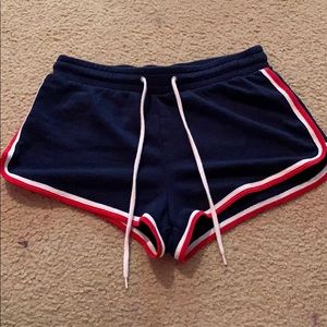 Red White and Blue Forever 21 Shorts